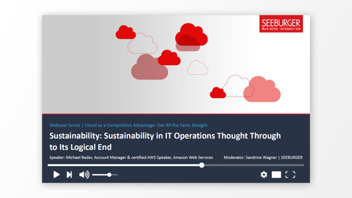 Sustainability: Sustainability in IT Operations Thought Through to Its Logical End