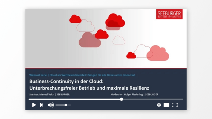 Business-Continuity in der Cloud: Unterbrechungsfreier Betrieb und maximale Resilienz