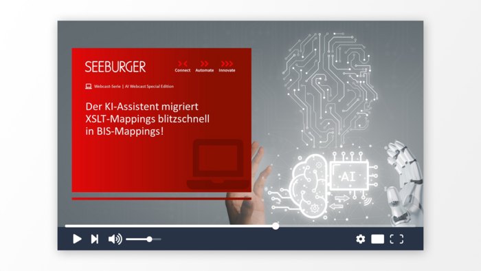 Der KI Assistent migriert XSLT Mappings blitzschnell in BIS Mappings!