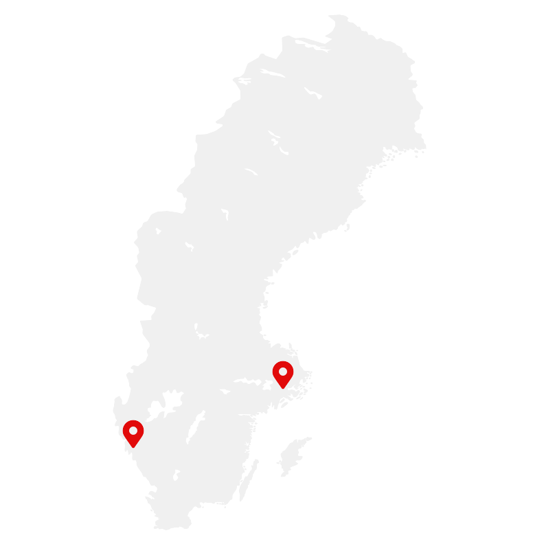 Locations Sweden
