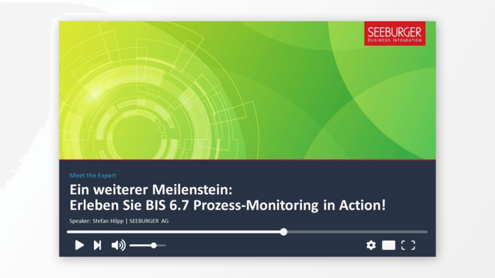 Ein weiterer Meilenstein: Erleben Sie BIS 6.7 Prozess-Monitoring in Action!