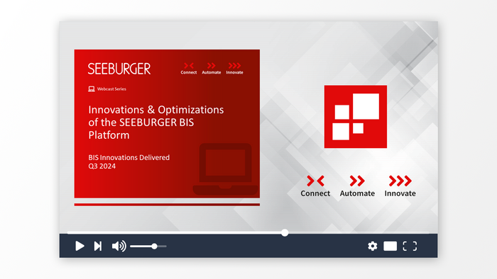 SEEBURGER BIS Platform Innovations Delivered Q3 2024