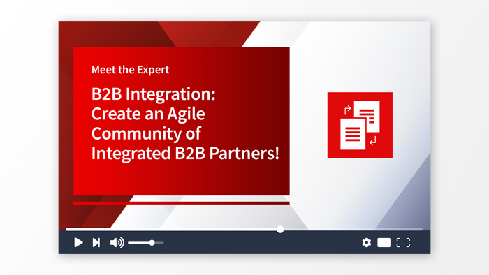 B2B Integration: Create an Agile Community of Integrated B2B Partners!