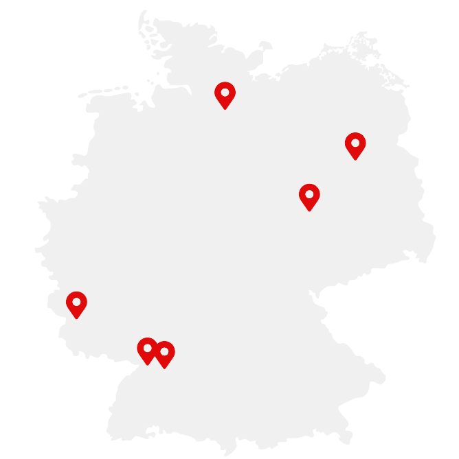 Locations Germany