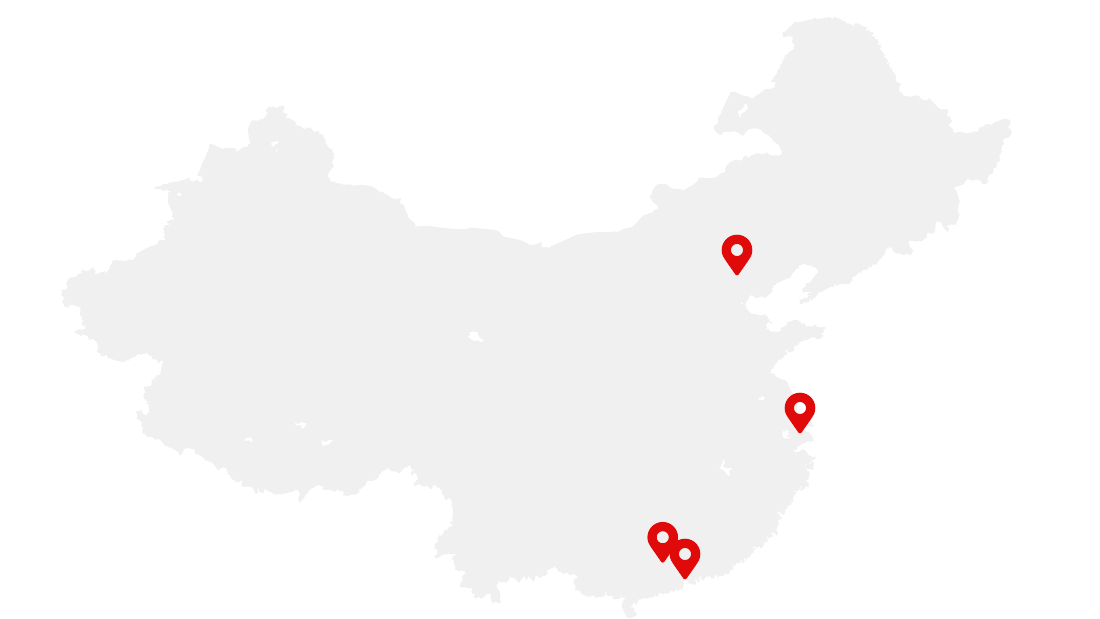 Locations China