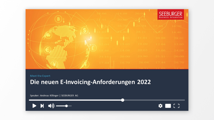 Die neuen E-Invoicing Anforderungen 2022