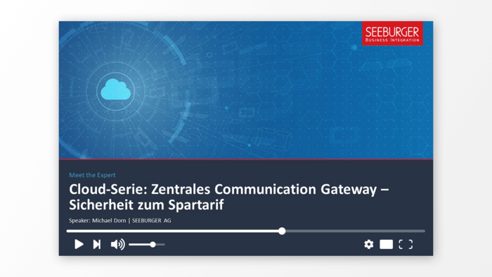 Zentrales Communication Gateway – Sicherheit zum Spartarif